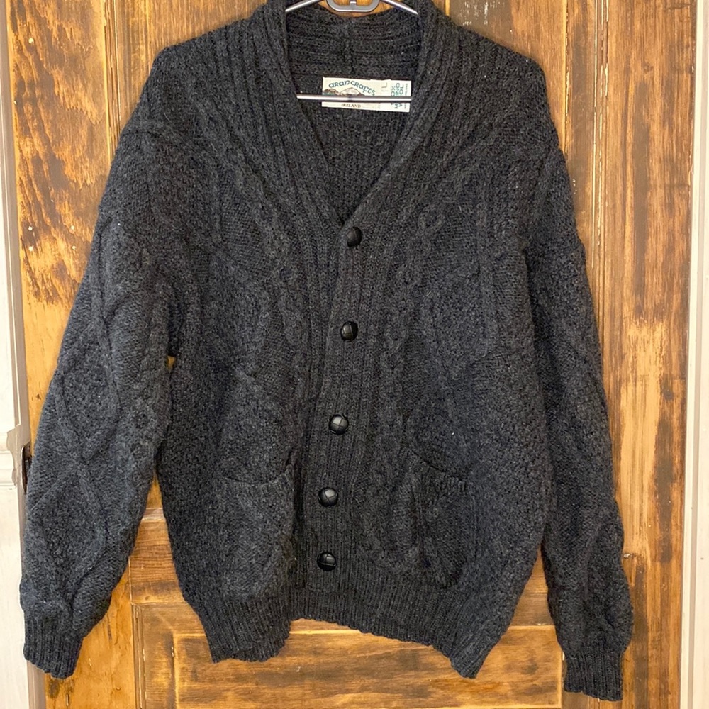 Aran Merino Wool Sweater